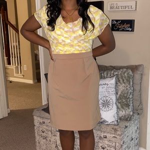 New York &Co pencil dress size Large